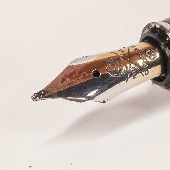 Cross Blue Lacquer Fountain Pen / Made in USA / Smooth Writer - Picture 10 of 11